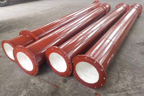 冷渣機負壓吸塵管內襯陶瓷貼片